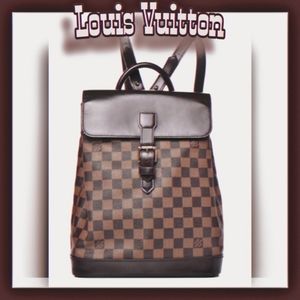 Louis Vuitton Damier Ebene Soho Backpack